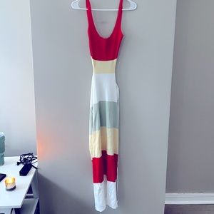 Open back summer dress